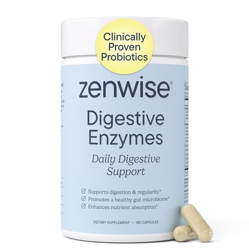 Zenwise Health Digestive Enzymes with Bromelain & Papaya – Multi Enzymes