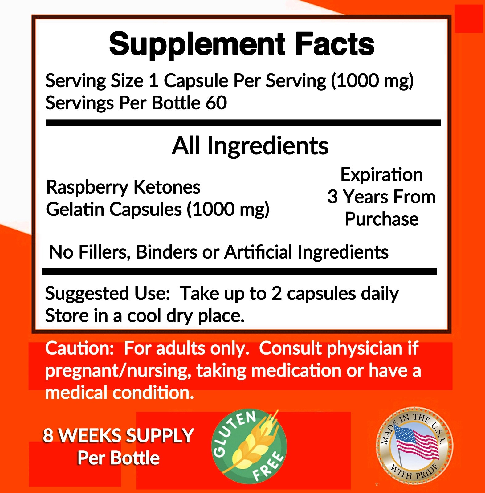 Raspberry Ketone Diet Pills weight management energy boost antioxidant capsules