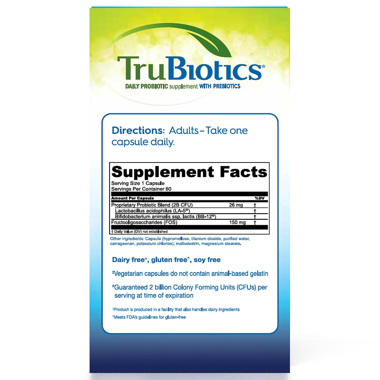 Probiotics for Digestive & Immune Health, Supports Regularity & Helps Relieve…