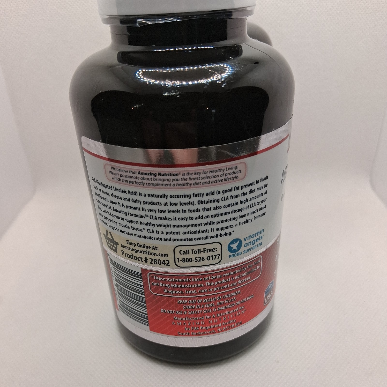 ✨ Amazing Formulas CLA 1250 Mg 120 Softgels getting 2 bottles 120×2 exp 05/27