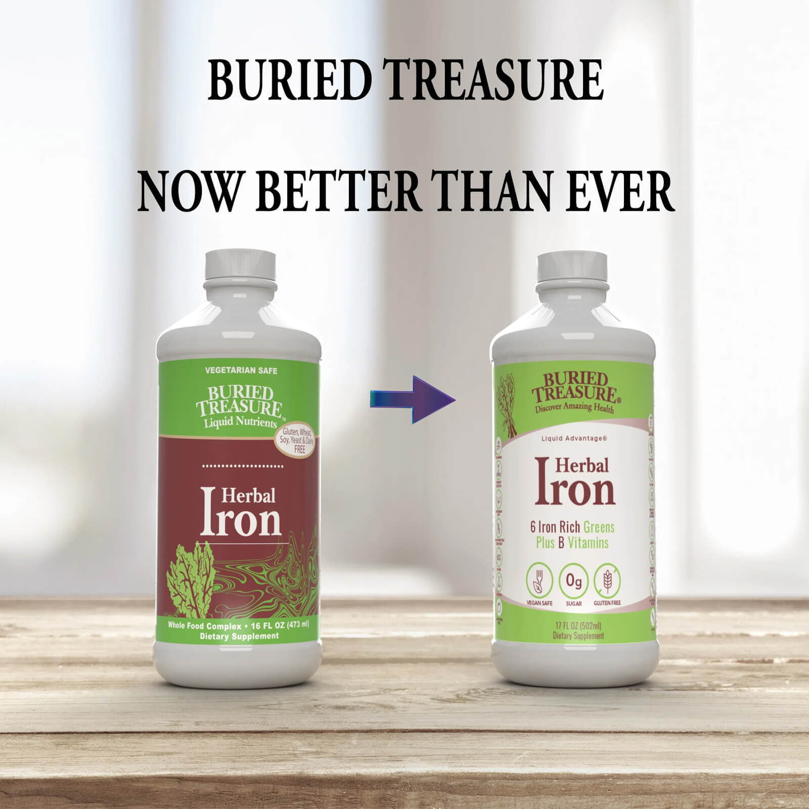 Buried Treasure Herbal Iron 16 fl oz