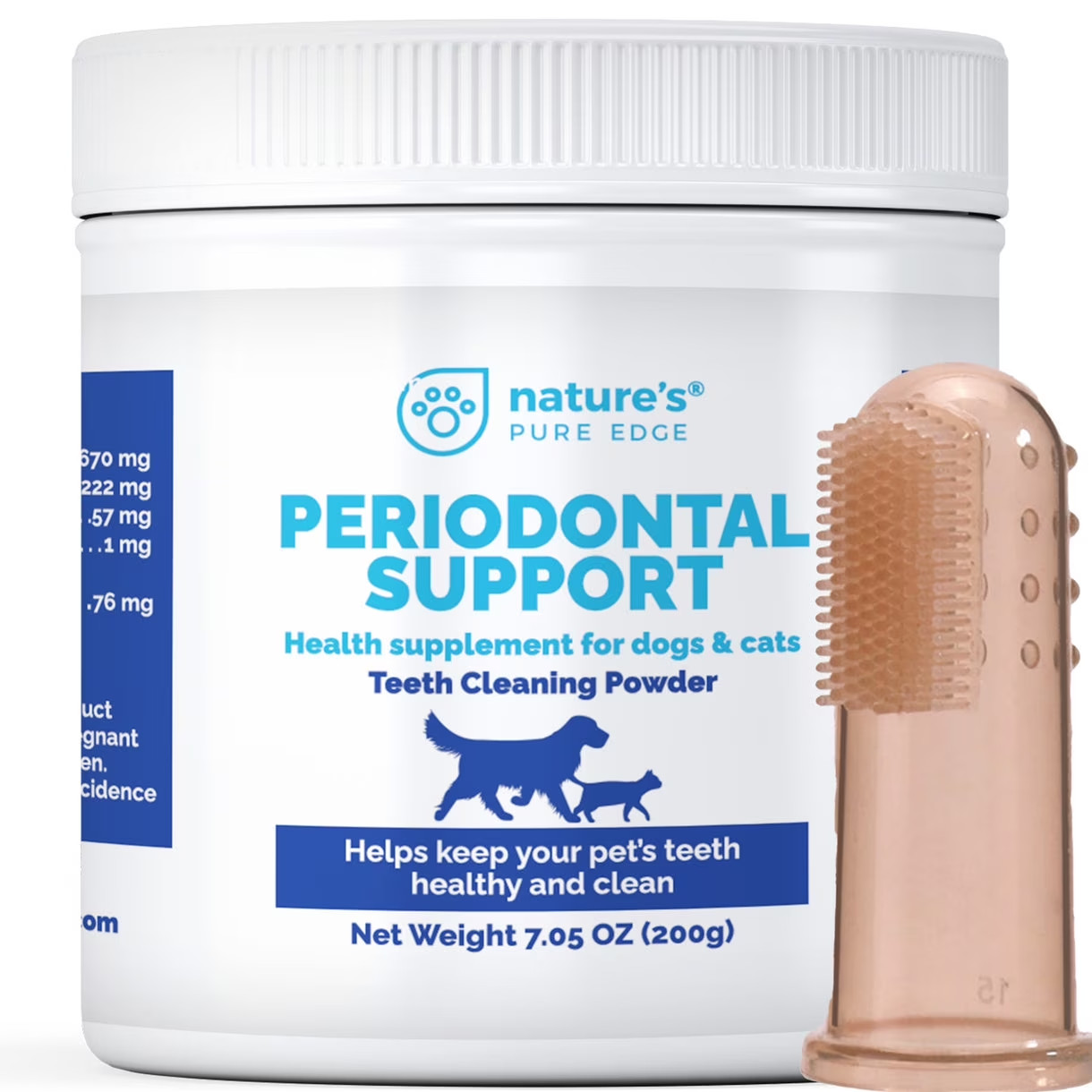Periodontal Powder Support Cat & Dog Tooth Enzyme Oral Care, 200G