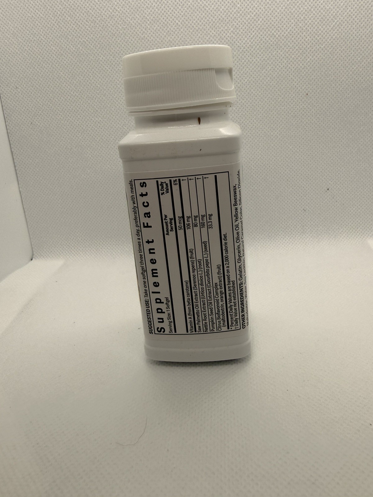 100 Capsules Amway Nutrilite Prostate Health (Saw Palmetto & Nettle Root) Track