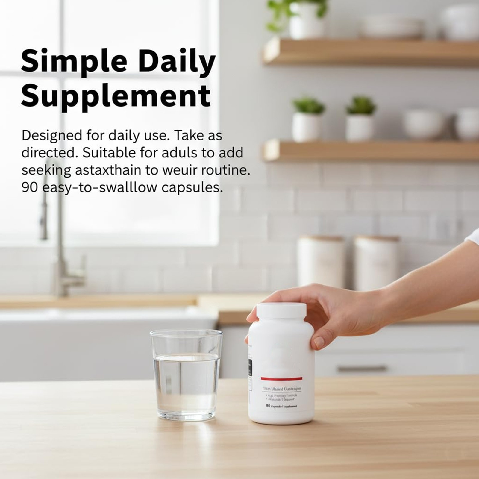 ValAsta LUMINE Astaxanthin 35mg,35mg Non-GMO Vegan Health Care, Gluten Free