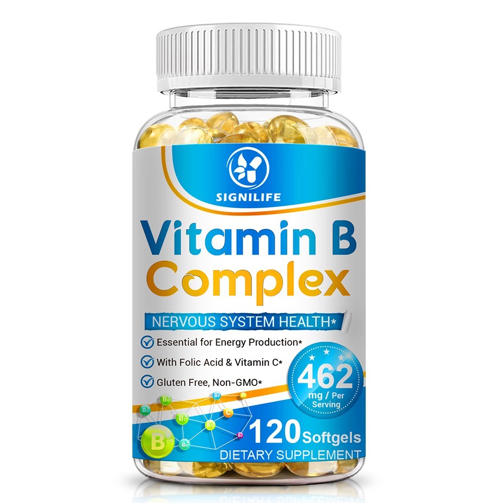 1-3 Packs Vitamin B12 Capsules 120ct Energy Nervous System Metabolism Support