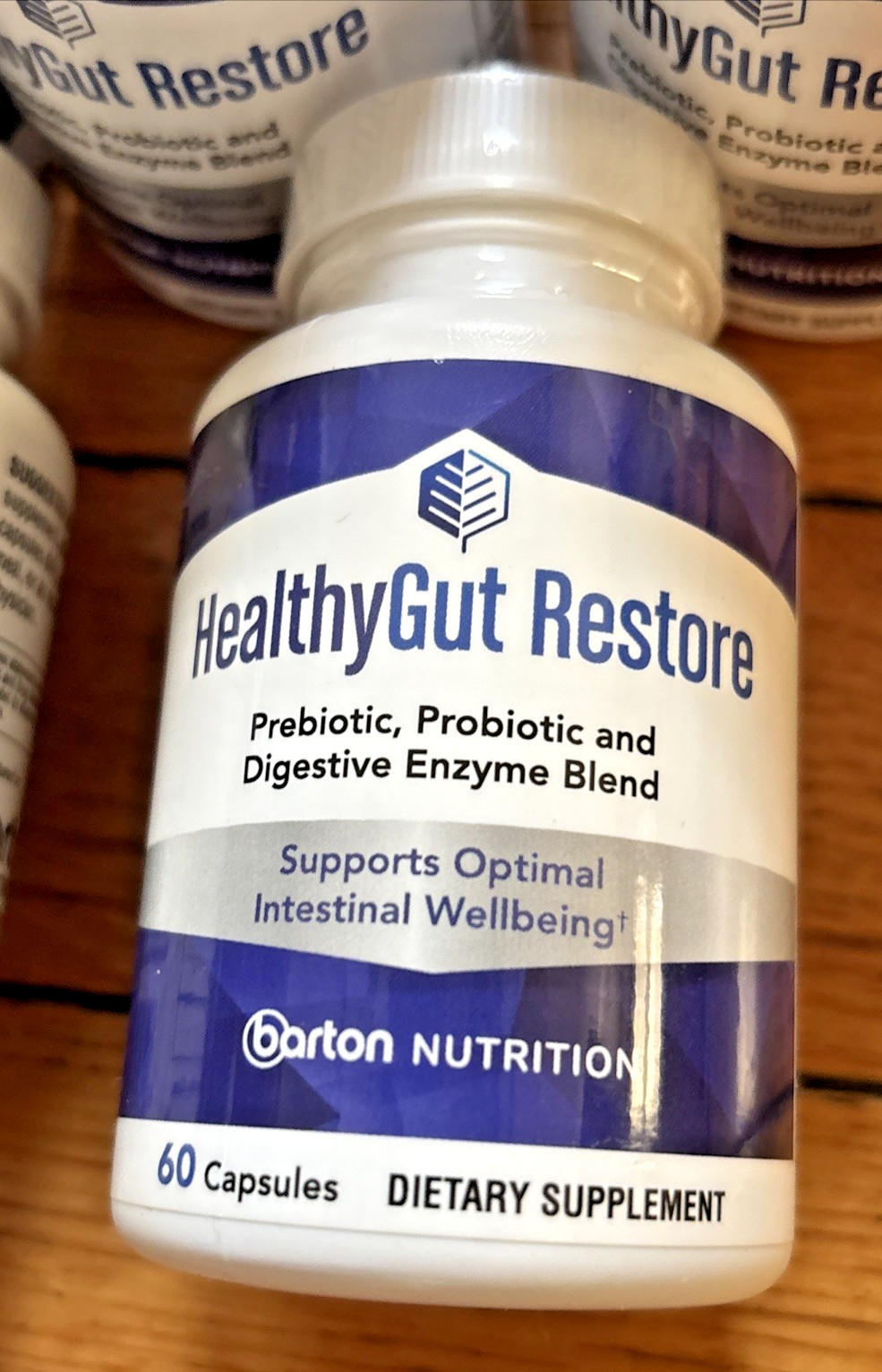 LOT OF 11!! Barton Nutrition Healthy Gut Restore Supplement 60 Capsules 10/2025