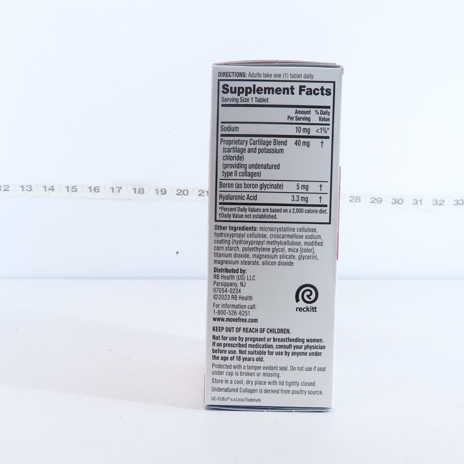 NEW – SCHIFF MOVE FREE ULTRA TRIPLE ACTION JOINT SUPPLEMENT, 75 TABLETS 07/2028+