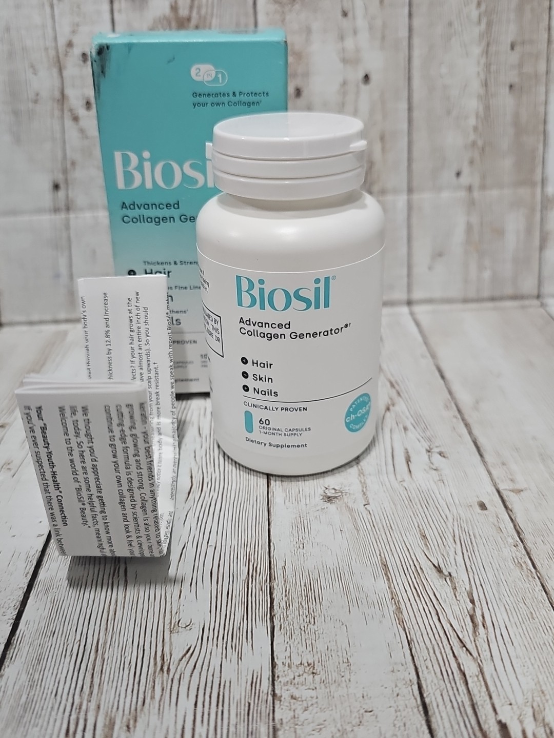 Biosil Collagen Generator – 60 Capsules.. Exp 02/2028