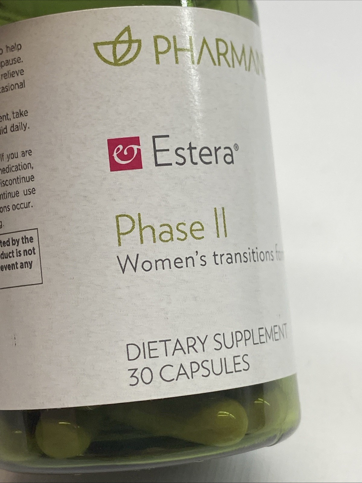 Nu Skin Pharmanex Estera Phase II Women’s Transitions Formula Exp 07/2027