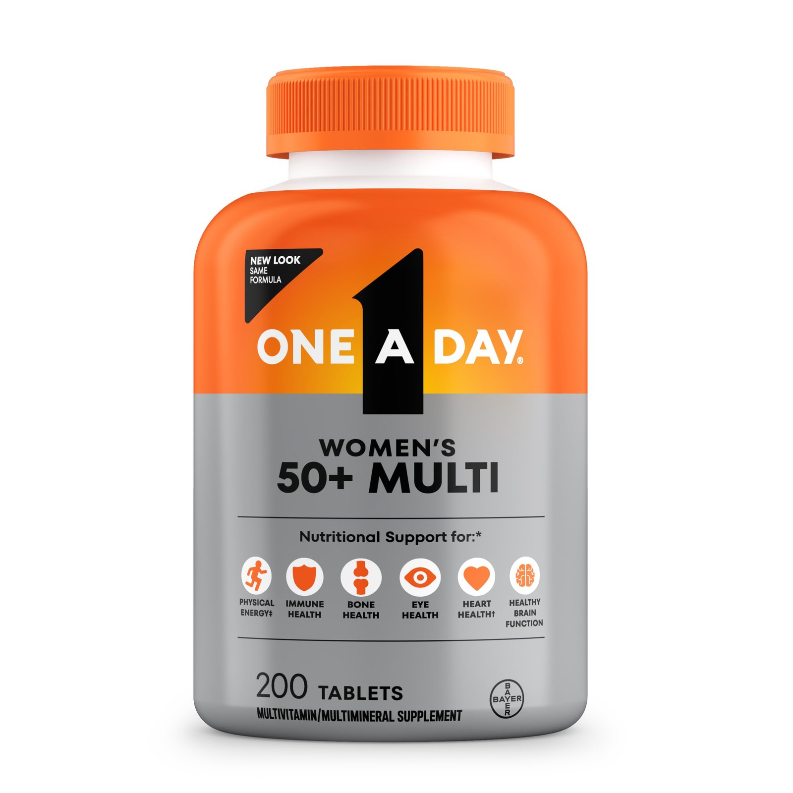 One A Day Multivitamin for Women 50 and Over Tablets, Womens Multivitamin 50…