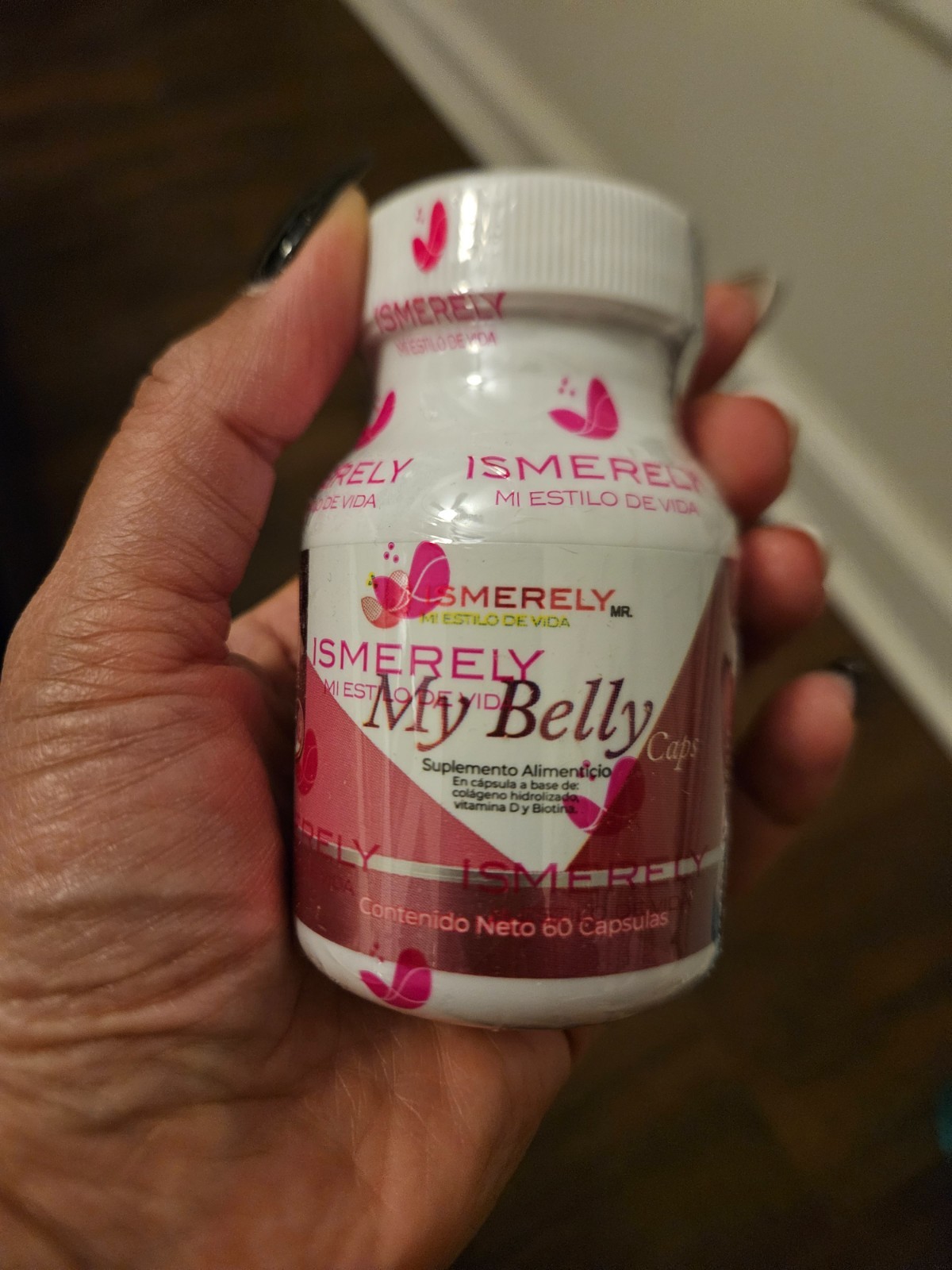 Ismerely My Belly caps colageno, biotina, calcio,omega 3,6,9