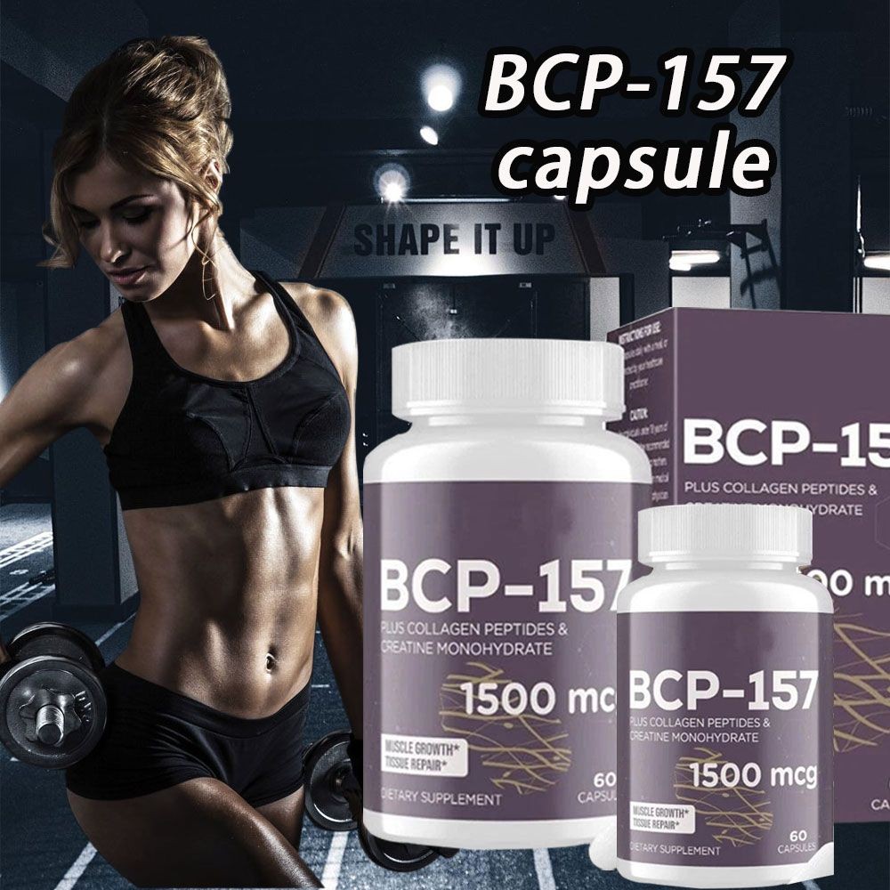 Enhanced 157 Peptide High-Purity Collagen Capsules Formula Promotes Muscle Growt