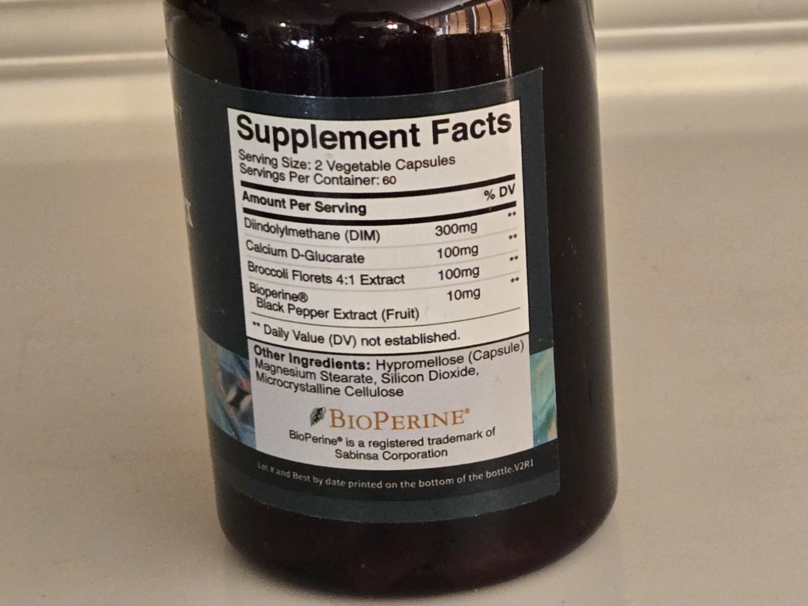 Nature’s Craft DIM Complex + BioPerine 120 capsules * SEALED Exp 10/2025