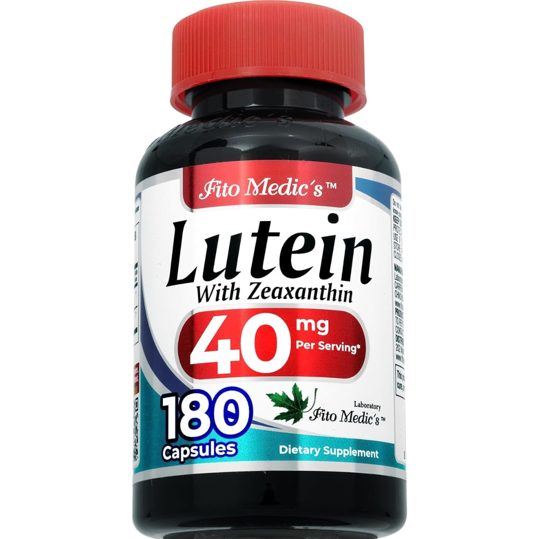Lab | Lutein |180 Capsules |40 Mg| Lutein 40Mg | Lutein and Zeaxanthin Supplemen
