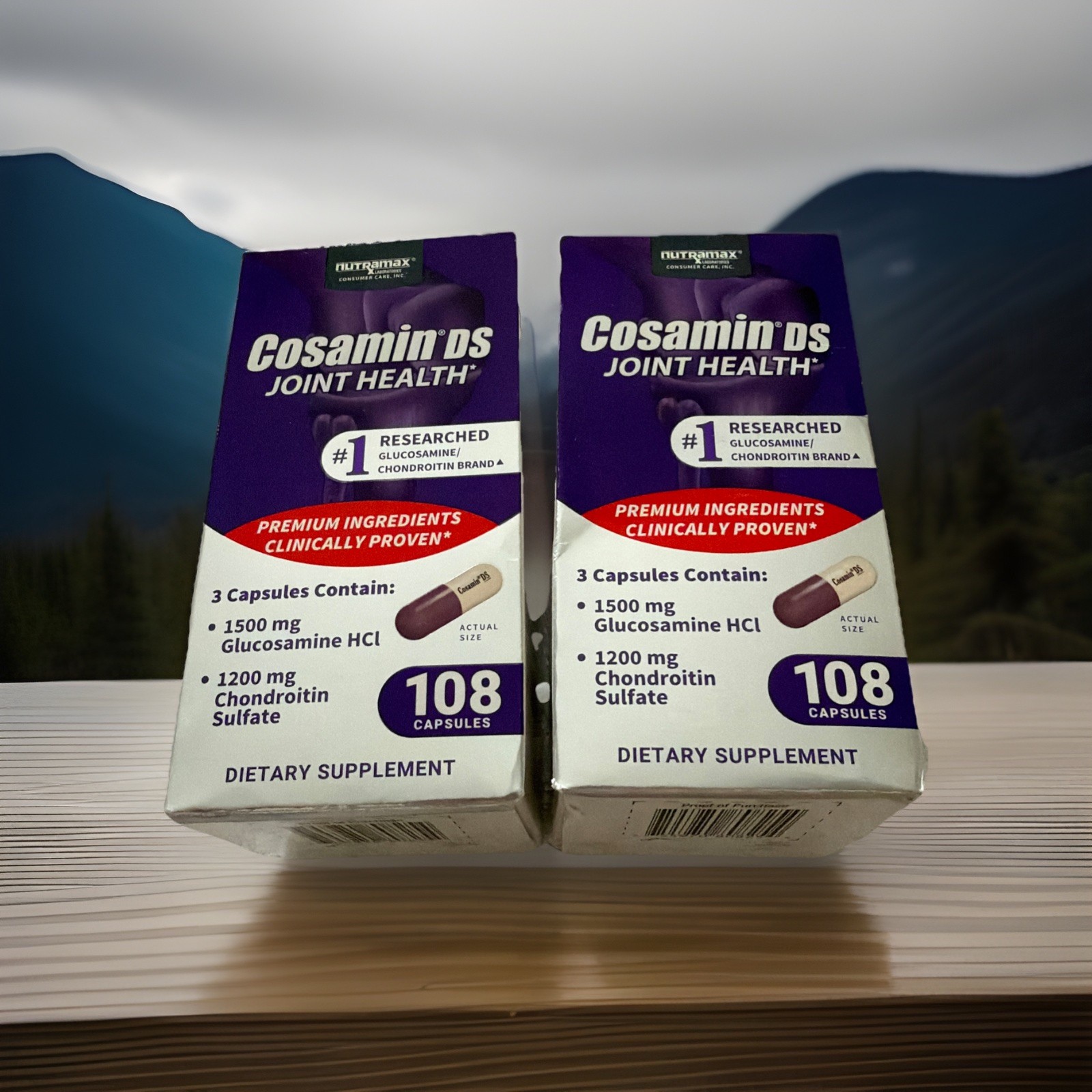 Cosamin DS Joint Health Dietary Supplement 2 Boxes – 216 Capsules. Exp 12/29+