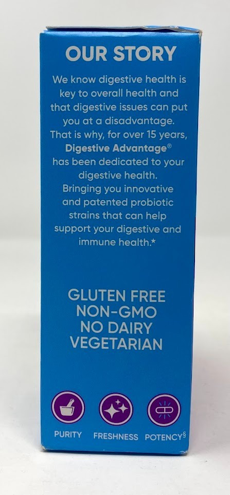 Digestive Advantage 4-in-1 Daily Probiotics 30 Count Exp 3/27