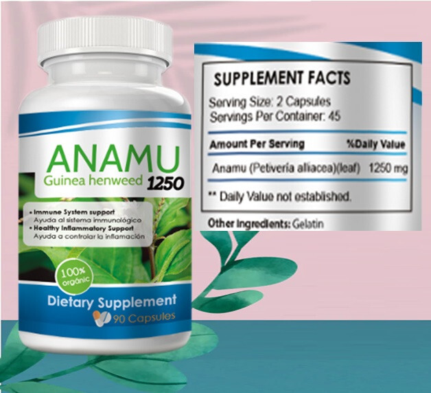 Probiotic madre cell Afa nopal Anamu Cell Protector Antioxidant regenex