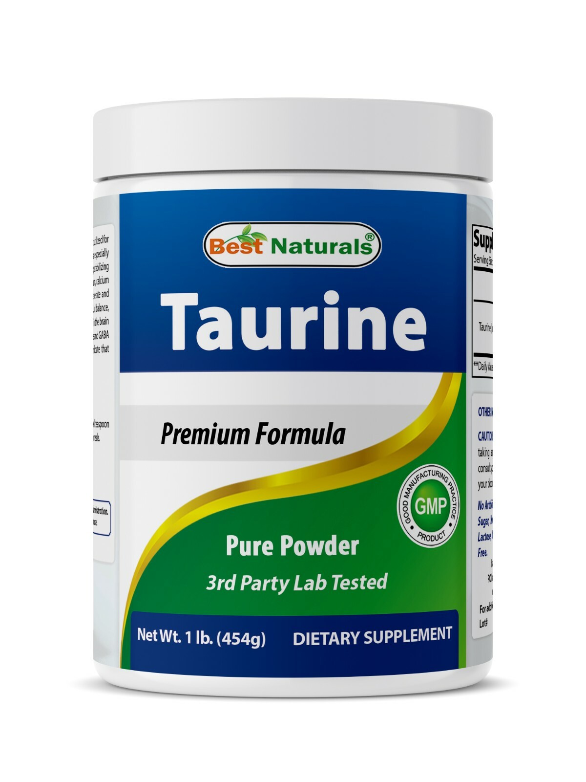 Best Naturals Taurine Powder 1 Lb