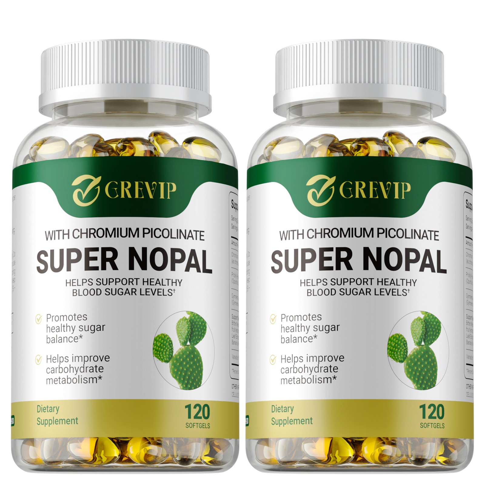 Super Nopal 240pcs – Reduces Wrinkles, Skin Care, Relieves Bloating, Digestion