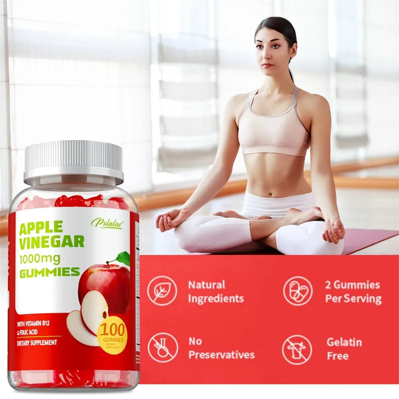 Apple Cider Vinegar 100pcs – Boost Energy, Digestive Function and Immune Health