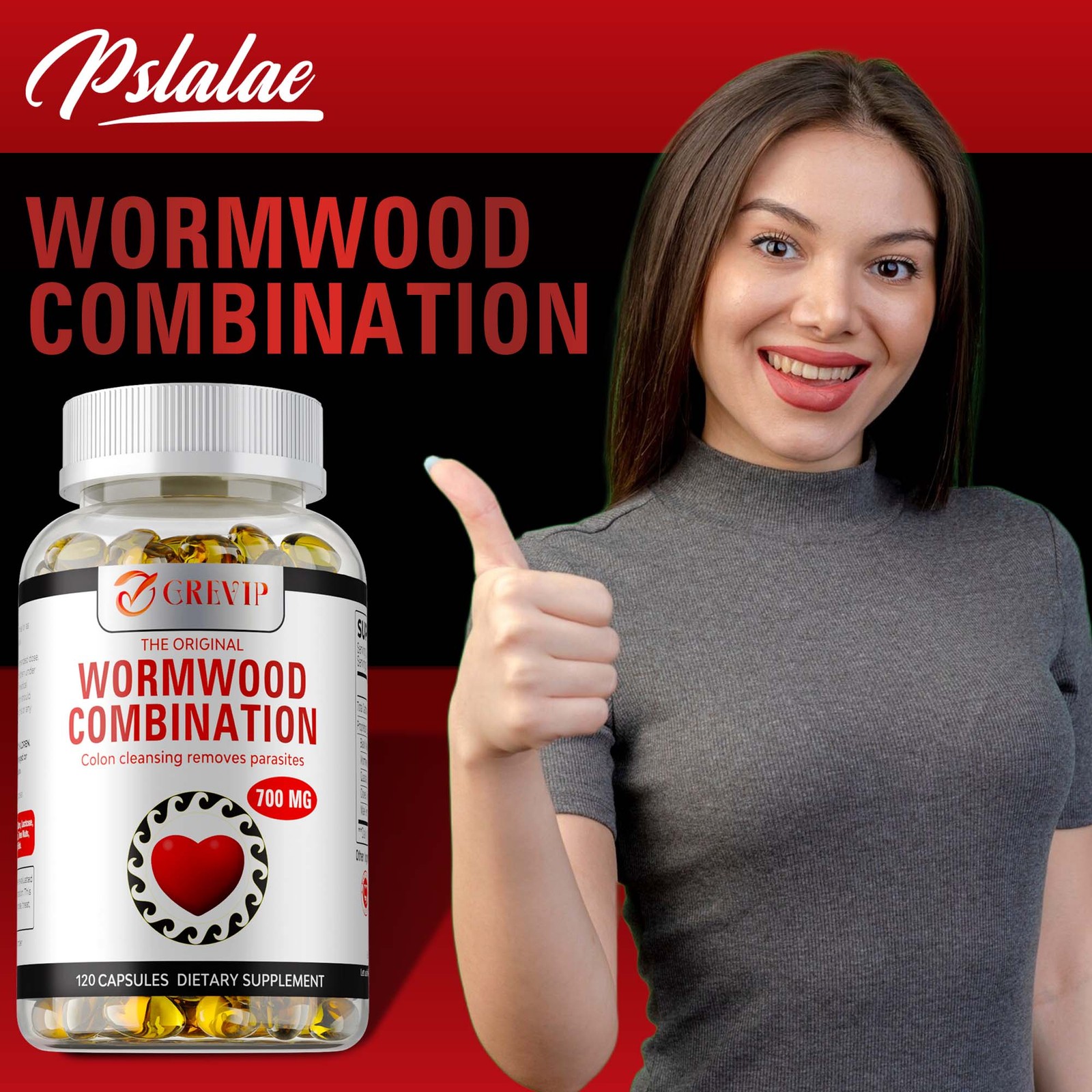 Wormwood Combination – Black Walnut, Cloves, Quassia – Intestine Cleanse & Detox
