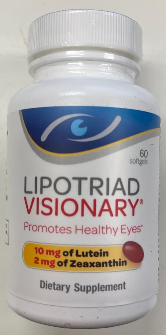Lipotriad Visionary 1 Per Day AREDS 2 Eye Vitamin & Mineral Supplement | All 6