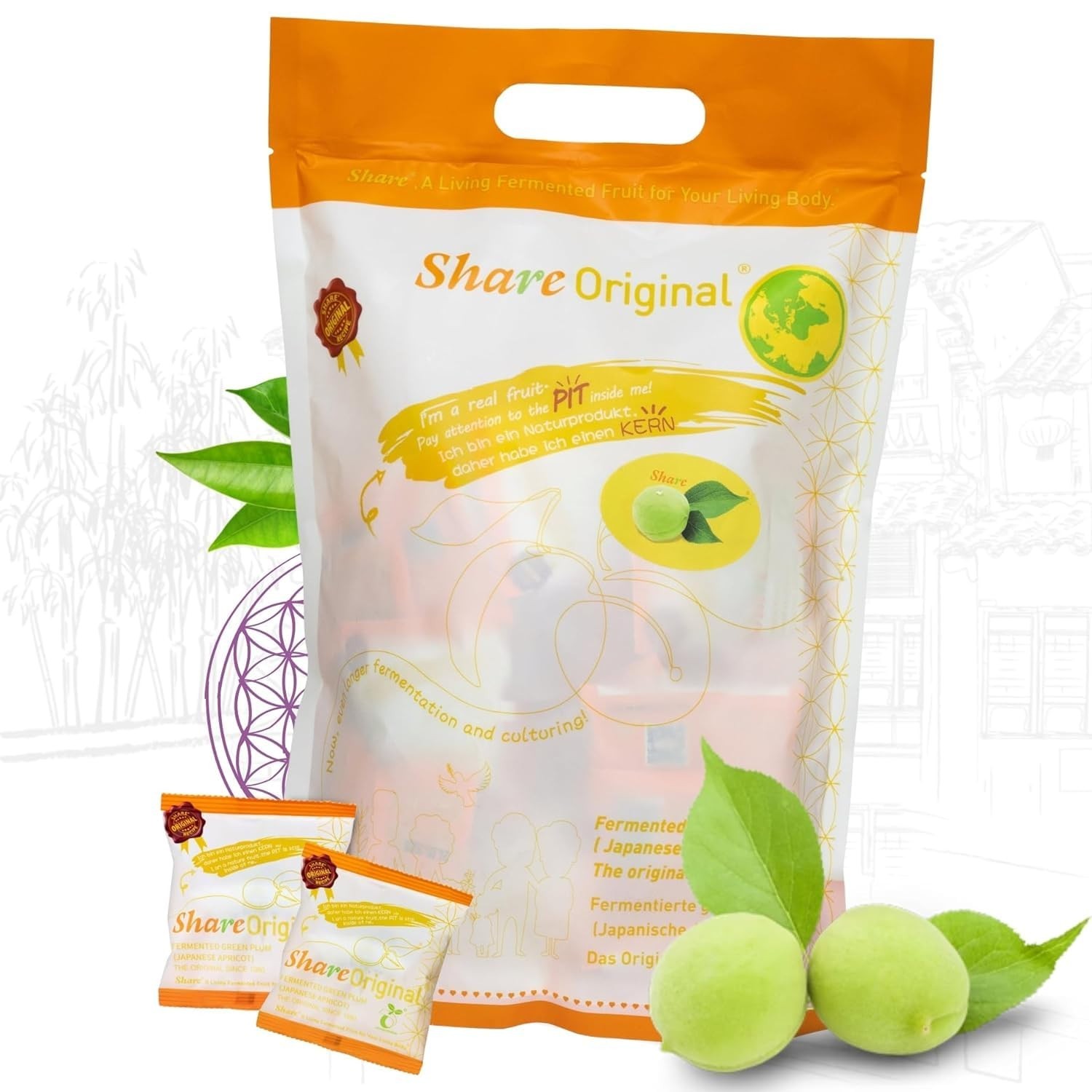 Share Original® Fermented Green Plum Japanese Apricot 11lb 30+month fermented…