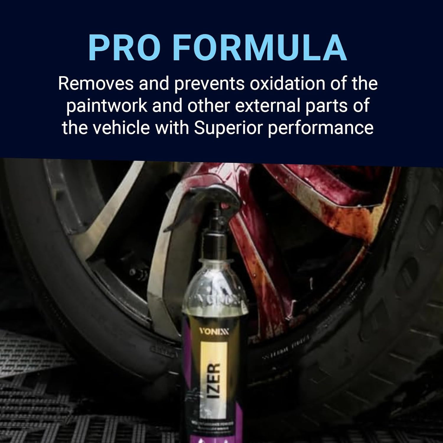 Izer Iron Remover Spray | Ph-Neutral, Non-Acidic Formula | Easy Application | Re
