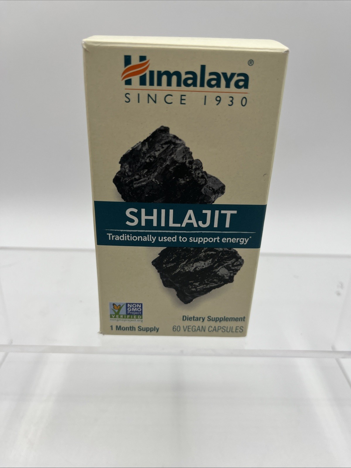 Himalaya Herbals Shilajit 60 Vegan caps. Support Energy NEW SEALED, Exp 3/2028