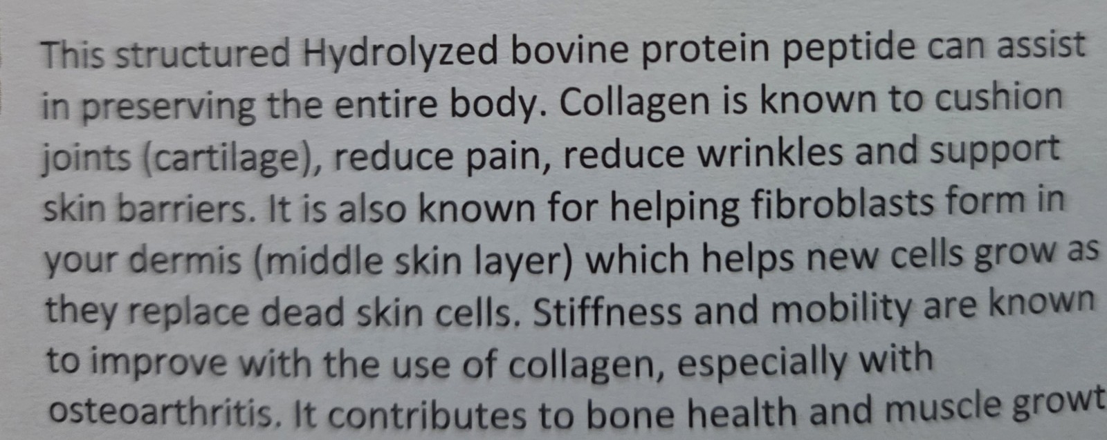 Collagen Peptides Powder