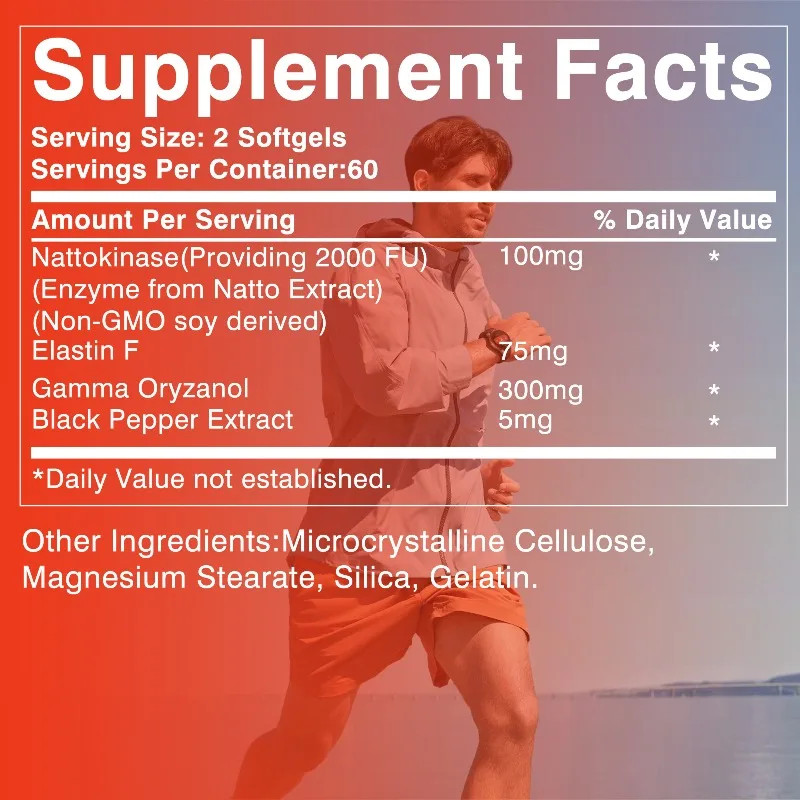 Blood Vessel Cleanse 240pcs, Promotes Energy Production, Supports Heart Health