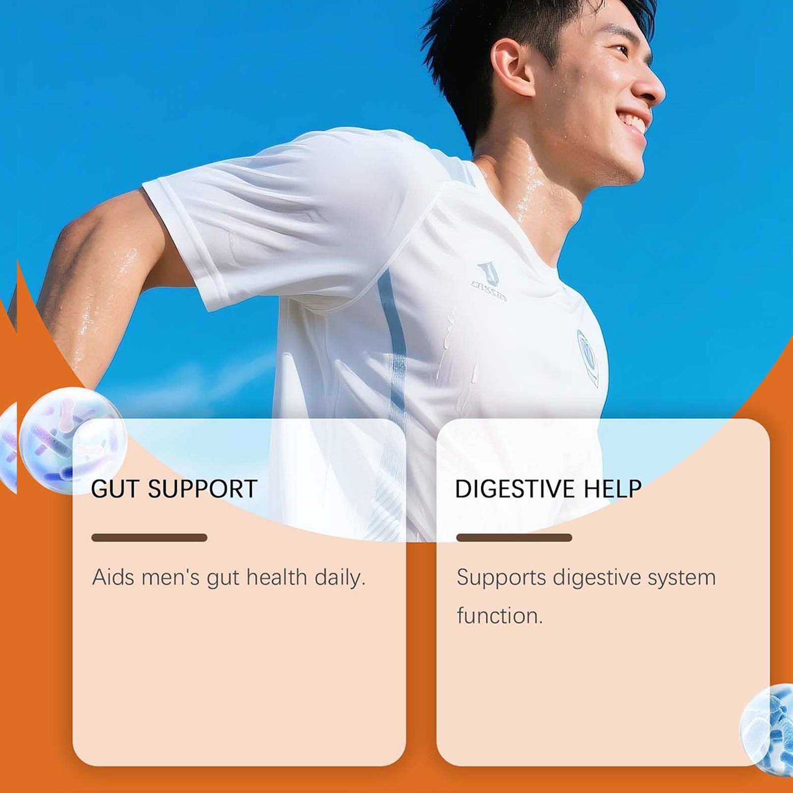 Peachy Clean Prebiotic Fiber Gummy, Clean Fiber Gummies for Men