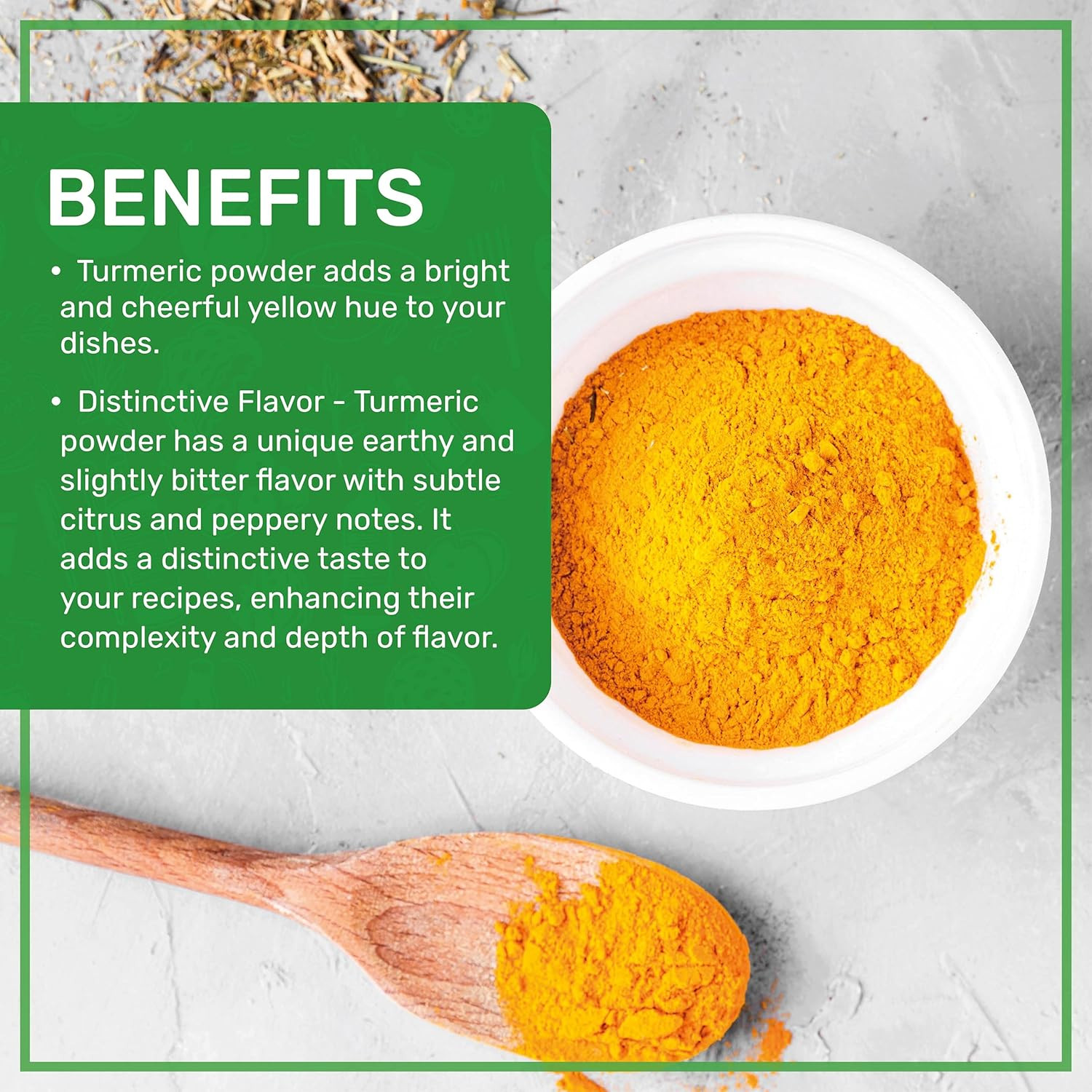 Organic Turmeric Powder 1 Pound Jar by Jiva Organics – 100% Raw with Curcumin –