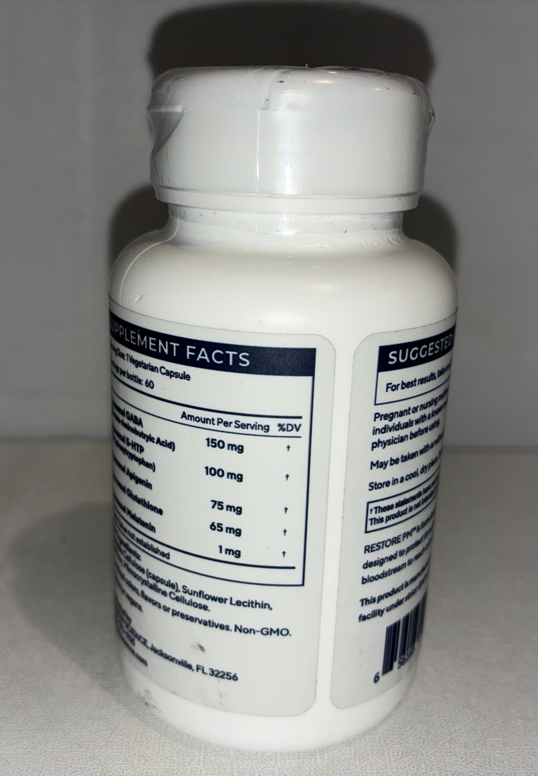 Renue By Science Restore PM Sleep & Stress Support/ Powdered Liposomes 60 Caps
