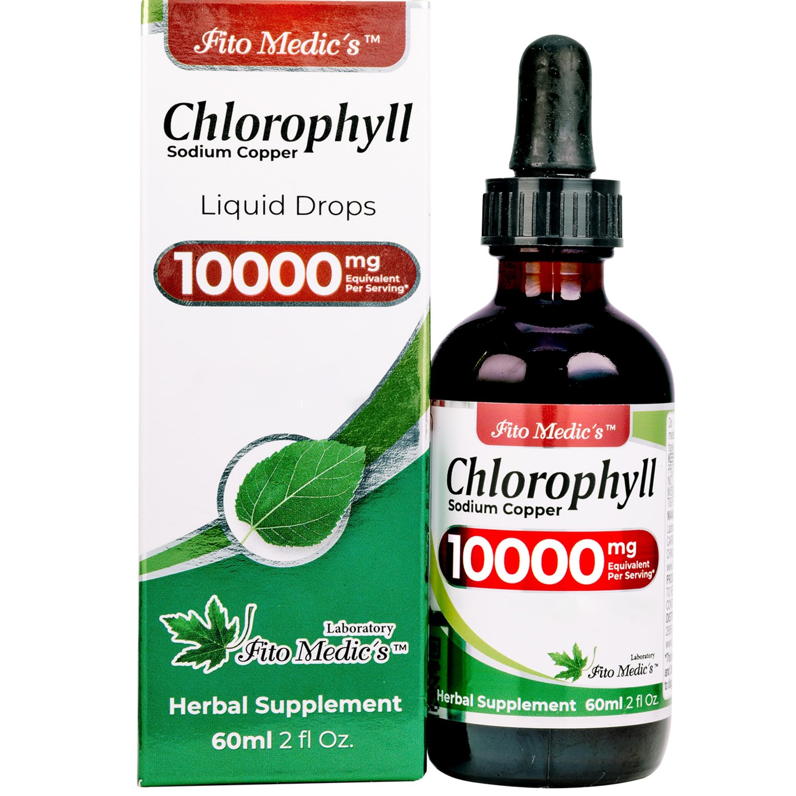 FITO MEDIC’S Lab | Liquid Chlorophyll | 2 Fl Oz (Pack of 1)