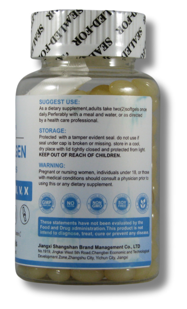 SIGNILIFE Multi Collagen Peptides for Women & Men Hydrolyzed Collagen 280 Softge