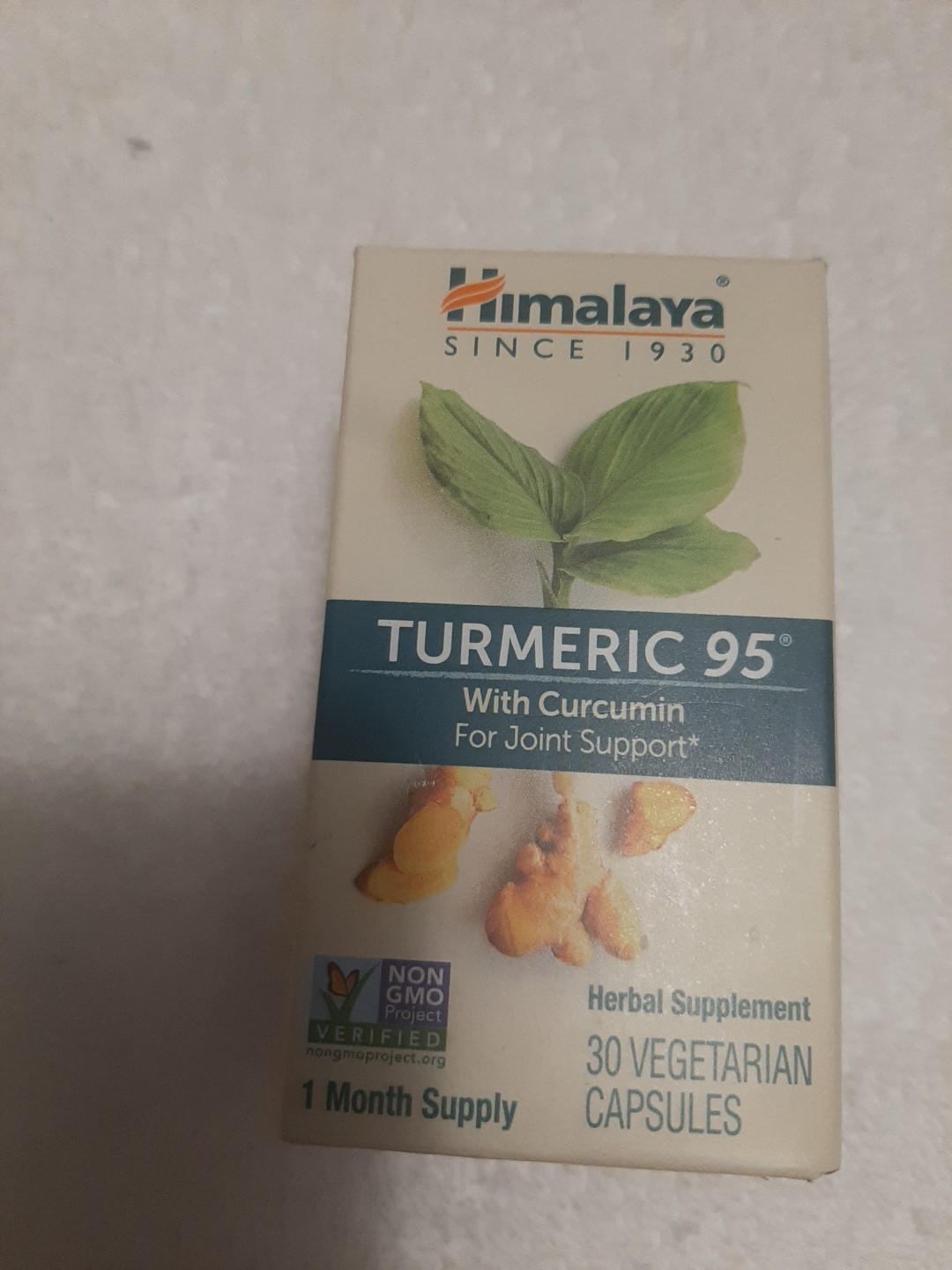 Himalaya Turmeric 95 Supplement with Curcumin/Curcuminoids 30 Caps