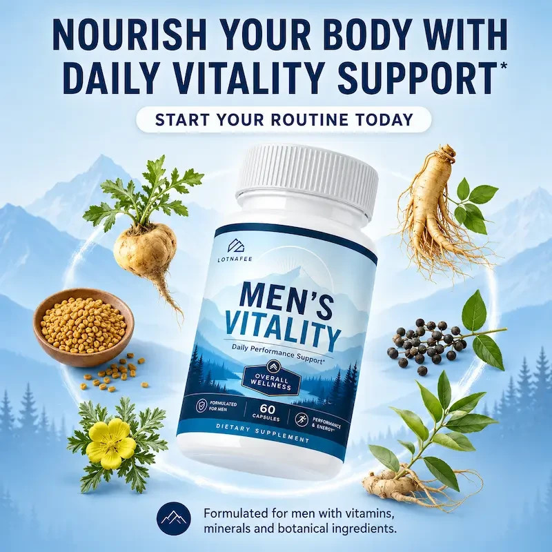 Lotnafee，VigorPeak Advanced Performance, Vigor Peak Daily Support (60 Capsules)