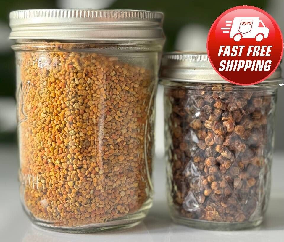 Bee Pollen 280g + Bee Bread 120g – Organic Immune Support for your family