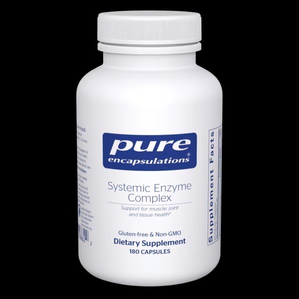 Pure Encapsulations Systemic Enzyme Complex 180 Capsules Exp 2028+ – New/Sealed