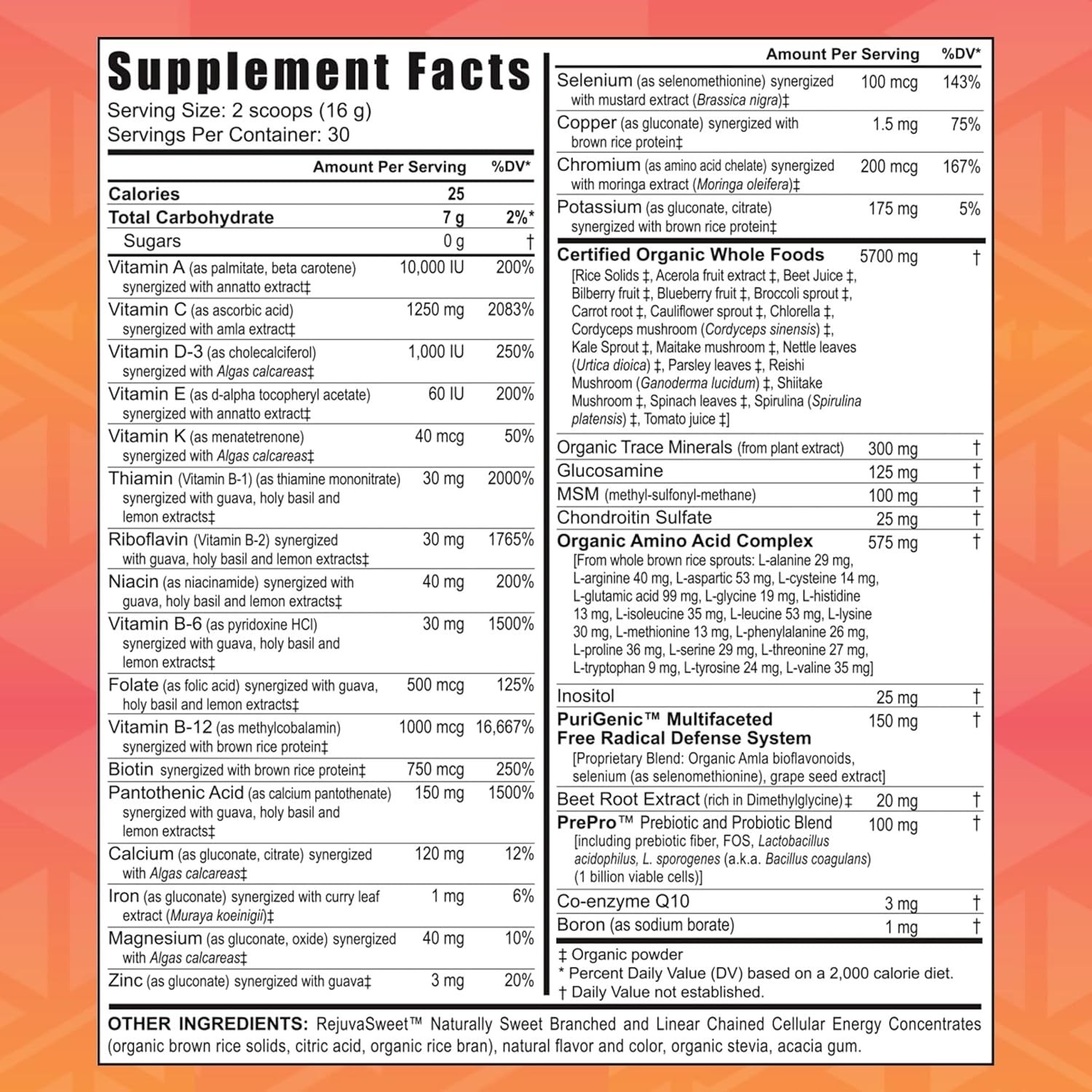 Ultimate Multi-Vitamin Powder Supplement