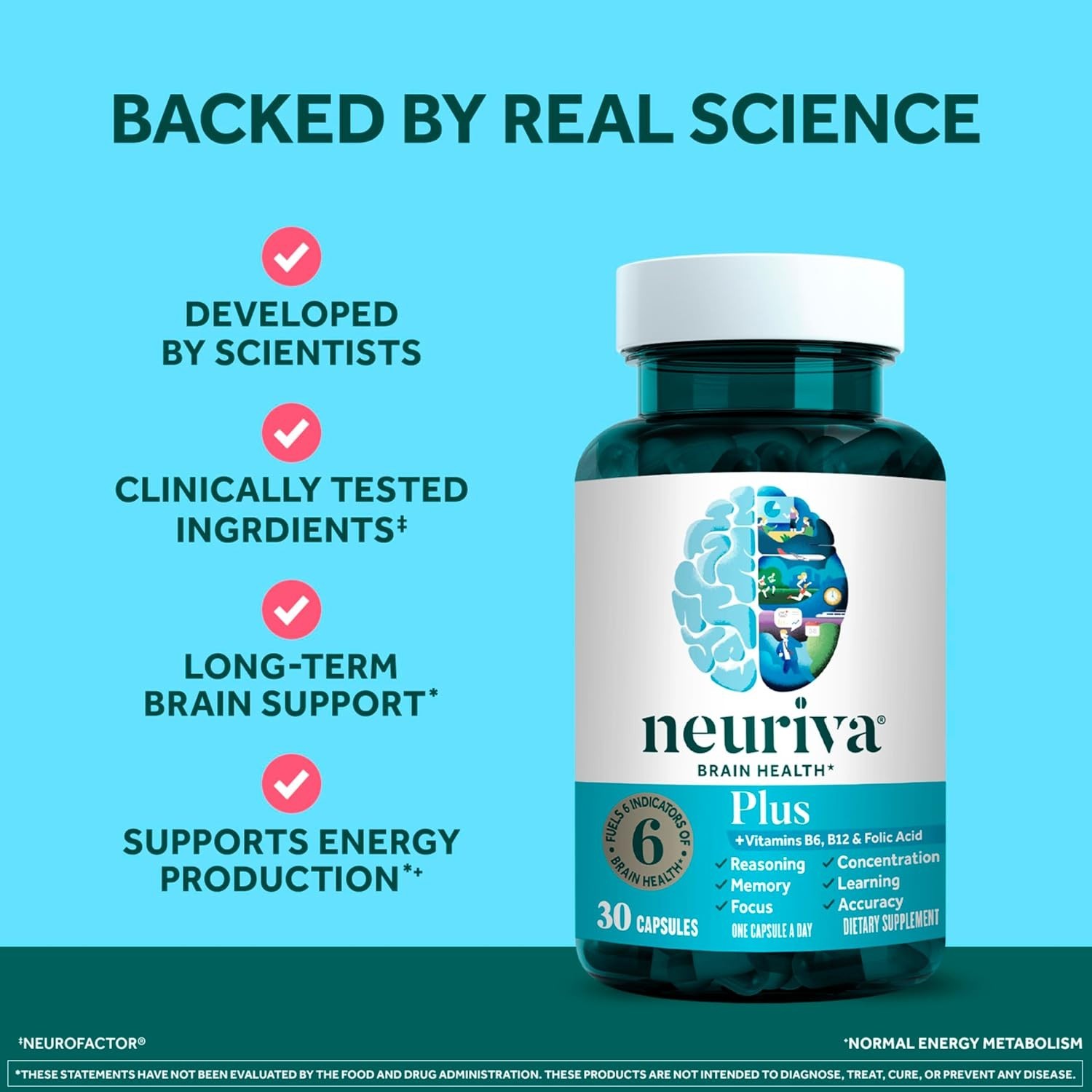 Schiff Neuriva Plus Brain Performance 30 Capsules Exp 10/27