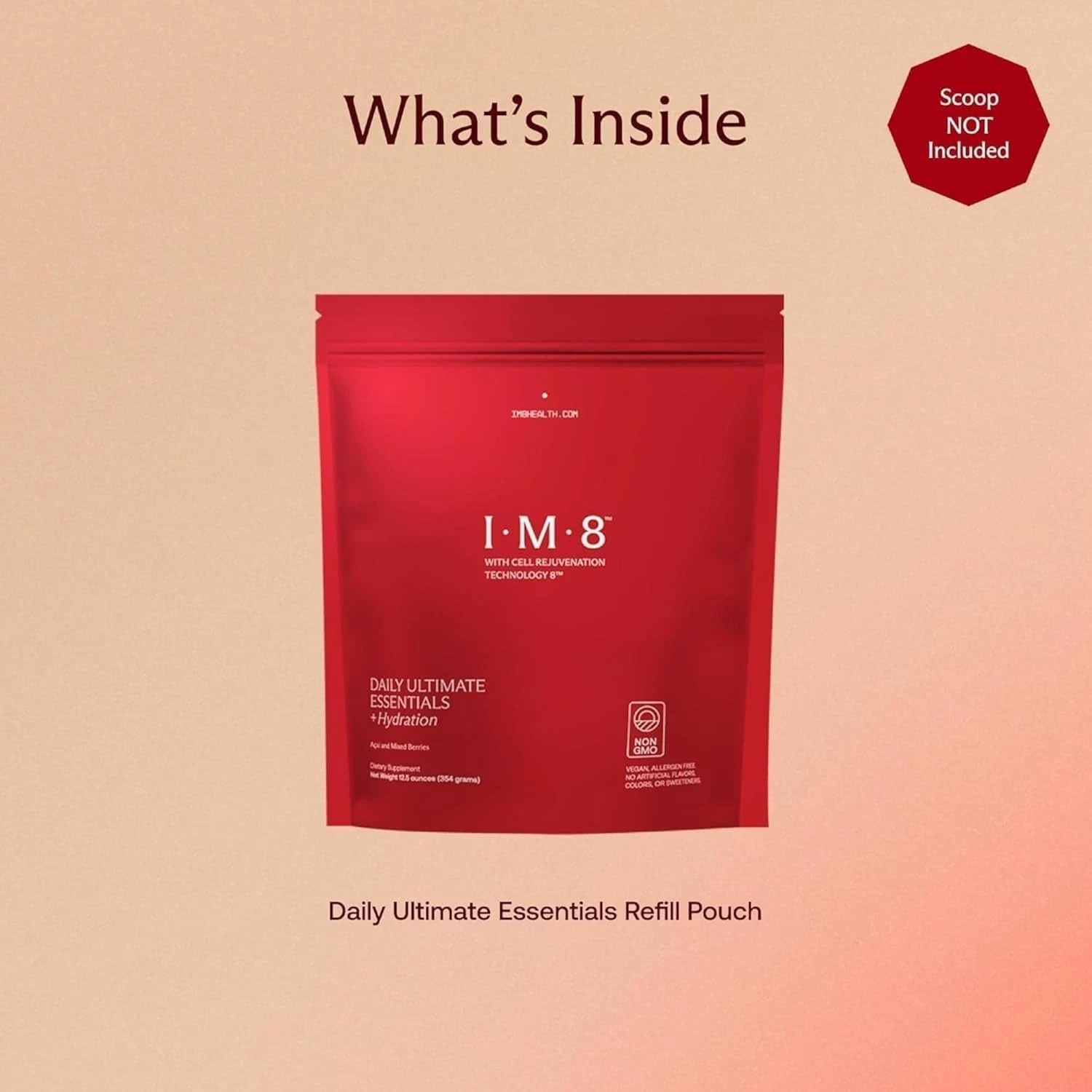 IM8 Daily Ultimate Essentials All-in-One Multivitamin Supplement (30 Servings)