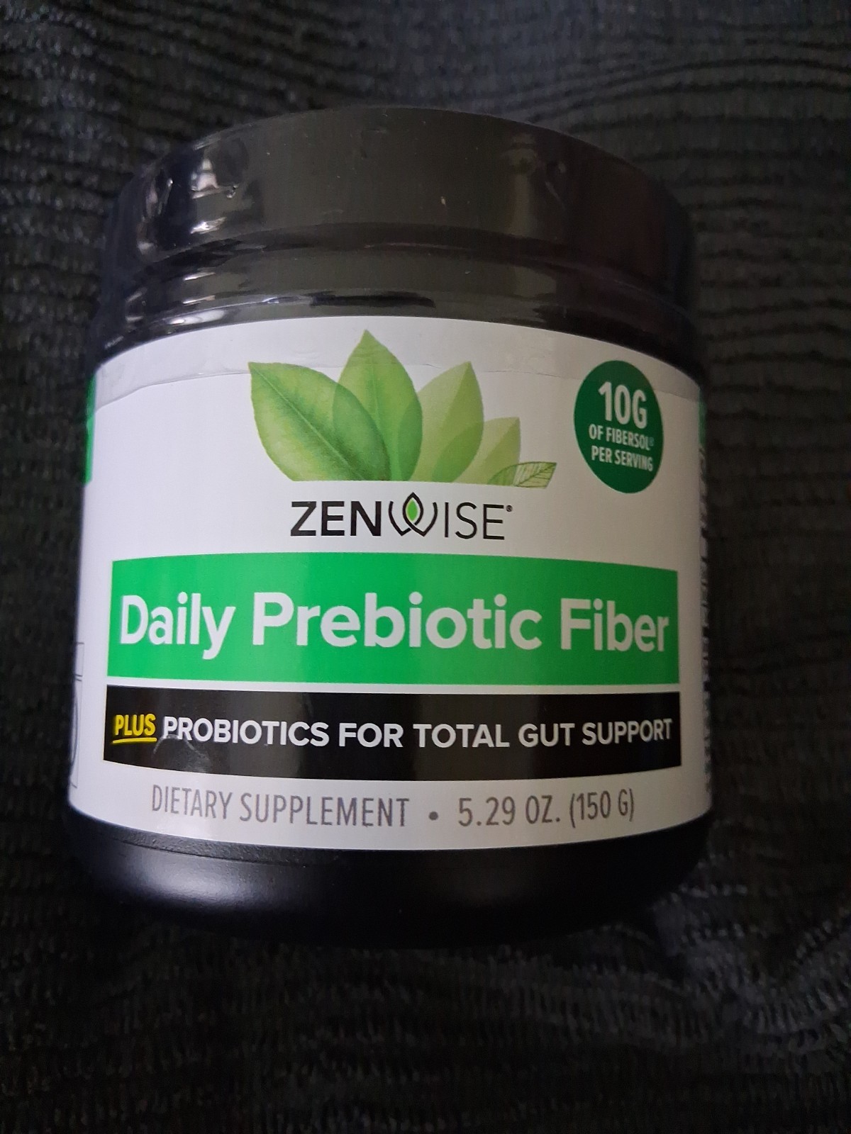 Zenwise Daily Prebiotic Fiber (10g per Serving) Gut Health 5.29oz EXP 08/2027