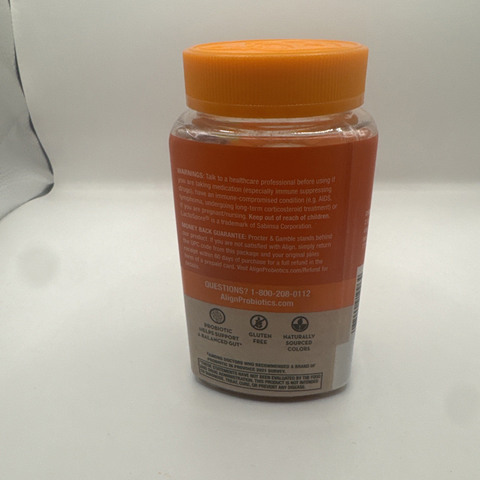 Align ProBiotic Digestive Health Prebiotic Probiotic 50 Gummies – EXP 07/26