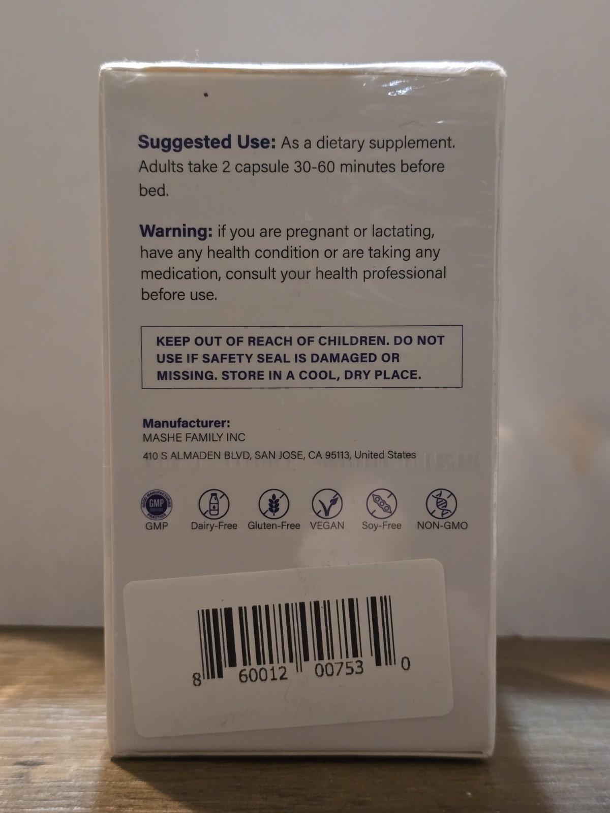 Lanhuilin Magnesium Glycinate 90 Capsules – 05/2026