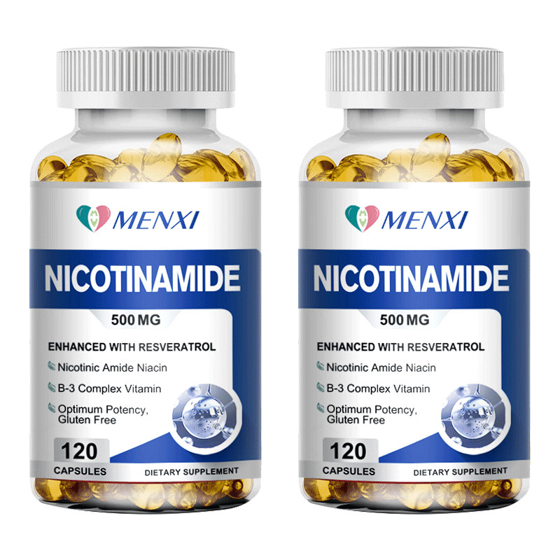 Nicotinamide 500mg Vitamin B3 Supplement – Energy Support Skin Health by MENXI