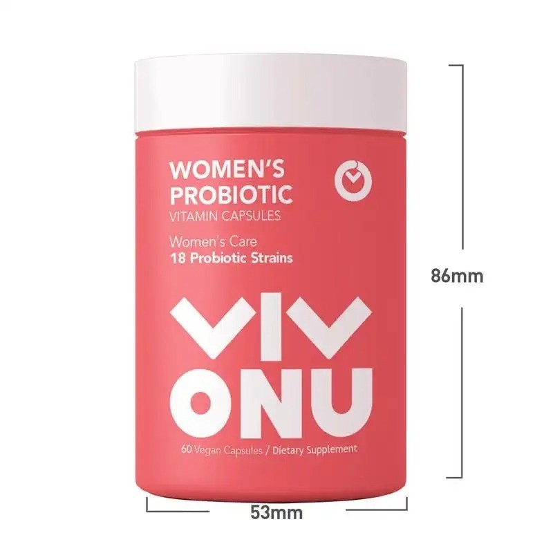 2 Pack Womens Probiotic Capsules Feminine Health pH Balance 120ct