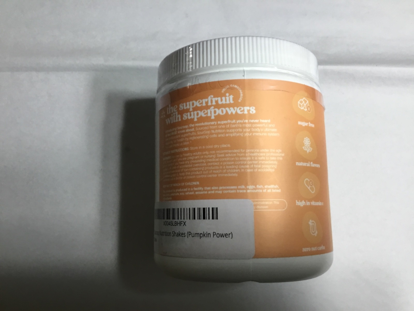 NEW Sealed Soursop Nutrition Pumpkin Power Shake Cell + Immunity Exp. 12/2025