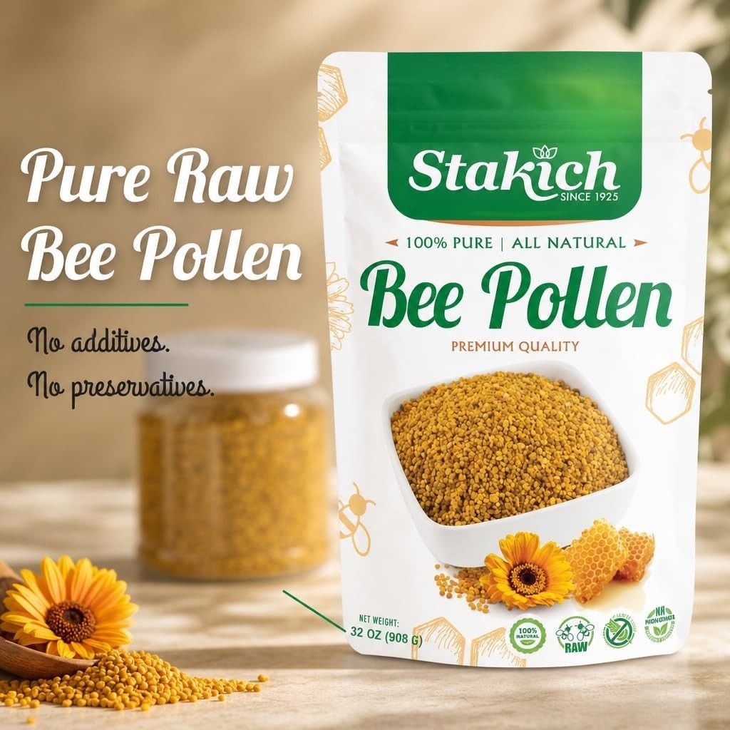 Energizing Bee Pollen Supplement